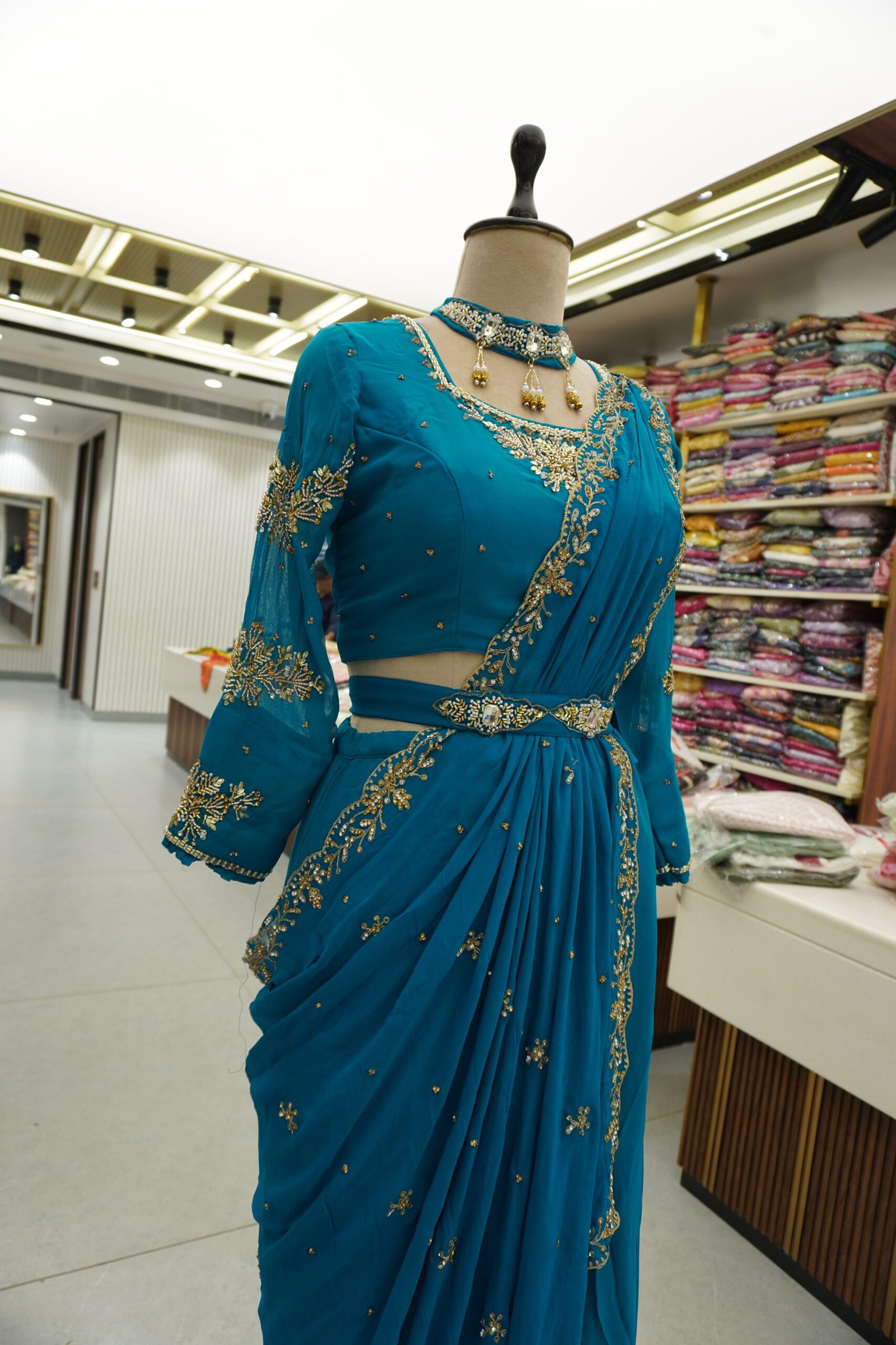 Western Saree - Image 2