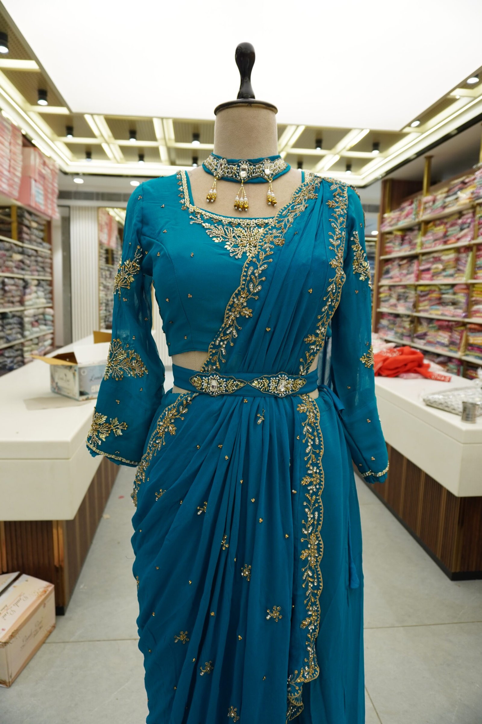 Western Saree - Image 3