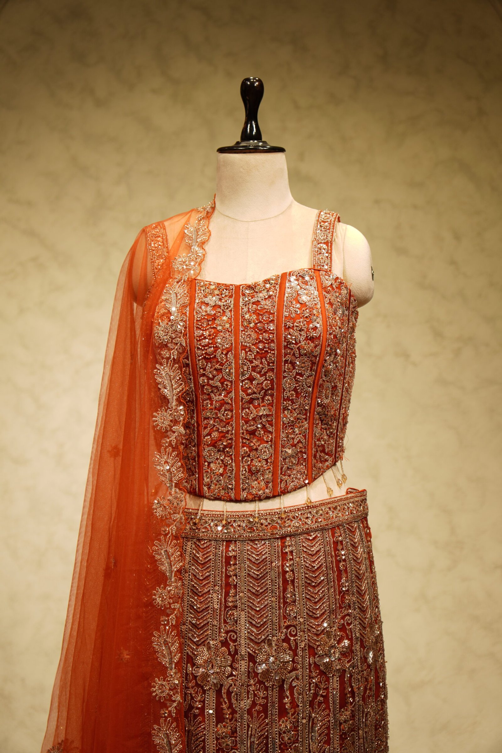 Women’s Designer Bridal Lehenga Set - Image 4